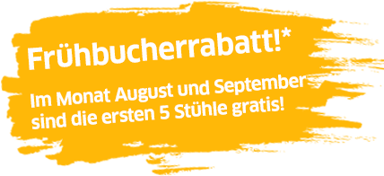 Fruehbucherrabatt